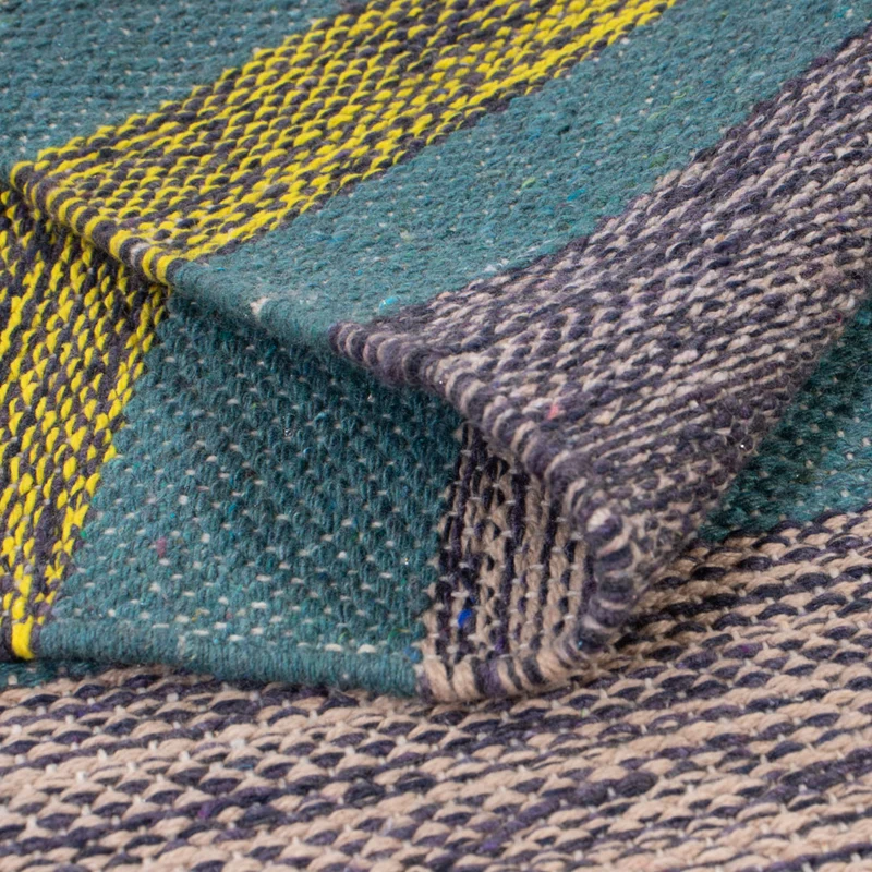 Kelim Modern Teppich 60x90cm - mehrfarbig