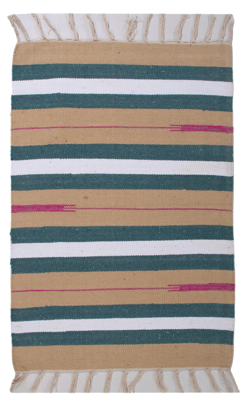 Kelim Modern Teppich 60x90cm - mehrfarbig