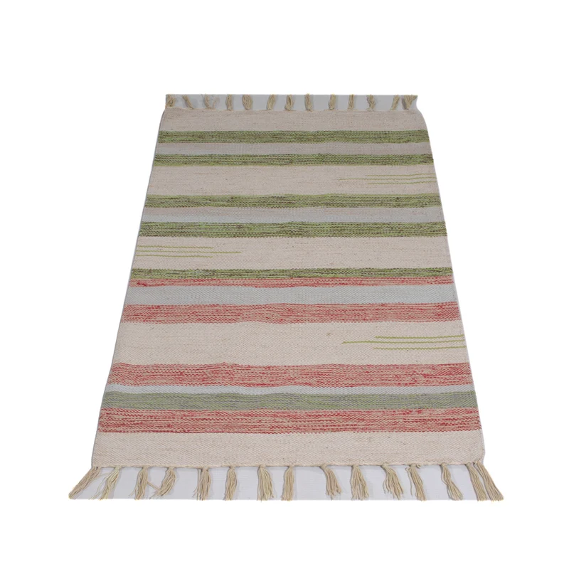Kelim Modern Teppich 60x90cm - mehrfarbig