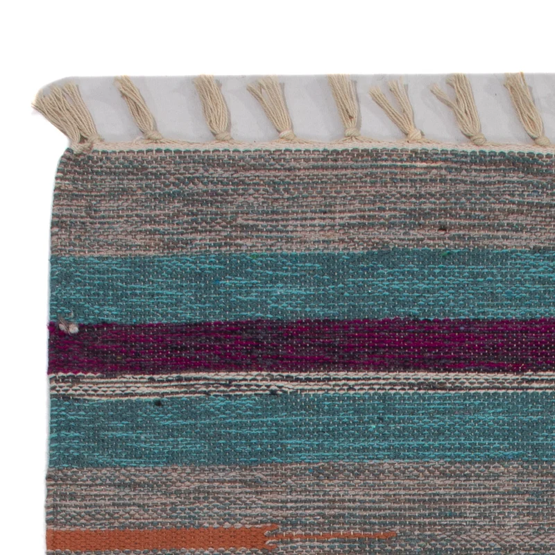 Kelim Modern Teppich 60x90cm - mehrfarbig
