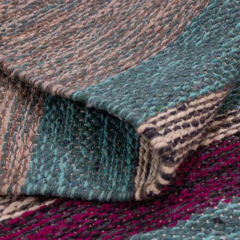 Kelim Modern Teppich 60x90cm - mehrfarbig