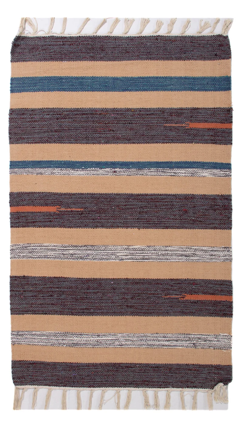 Kelim Modern Teppich 60x90cm - mehrfarbig