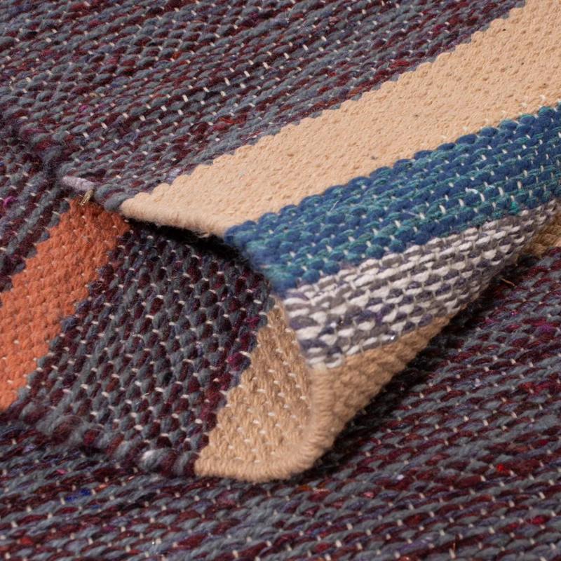 Kelim Modern Teppich 60x90cm - mehrfarbig