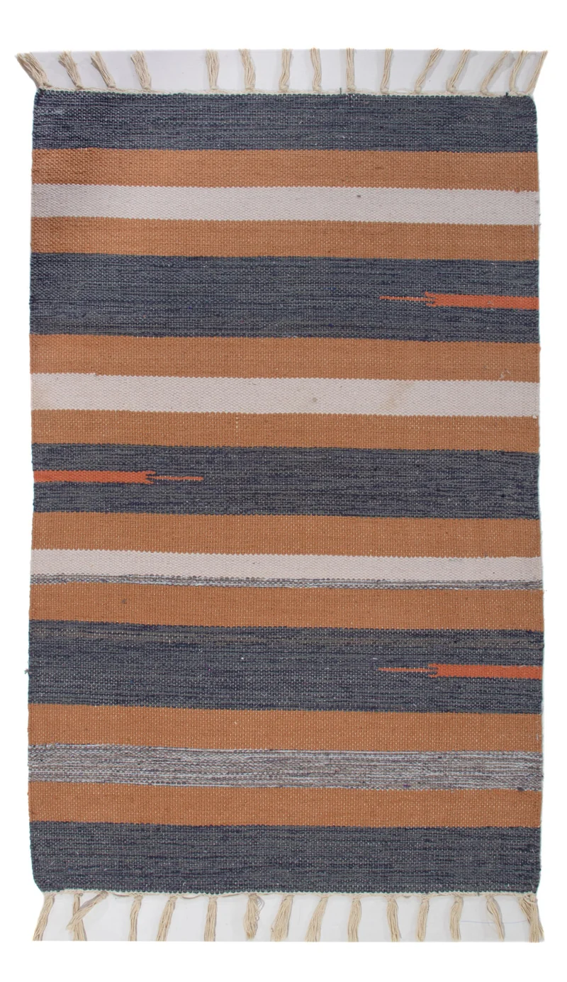 Kelim Modern Teppich 60x90cm - mehrfarbig