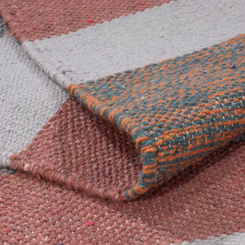 Kelim Modern Teppich 120x180cm - mehrfarbig