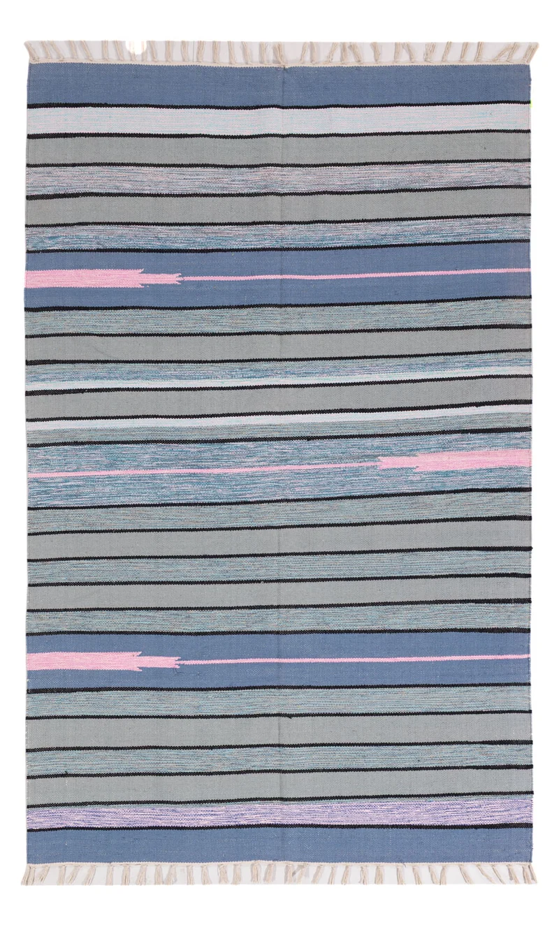 Kelim Modern Teppich 120x180cm - mehrfarbig