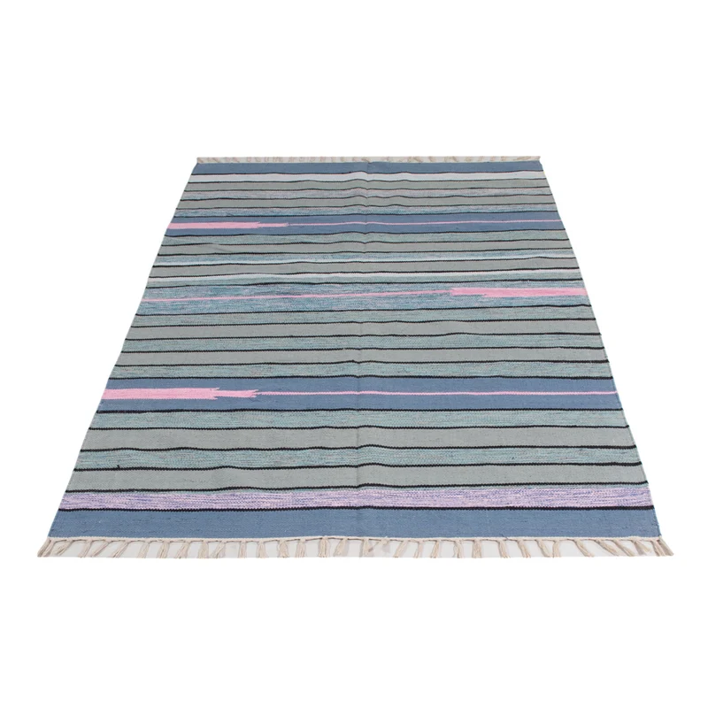 Kelim Modern Teppich 120x180cm - mehrfarbig