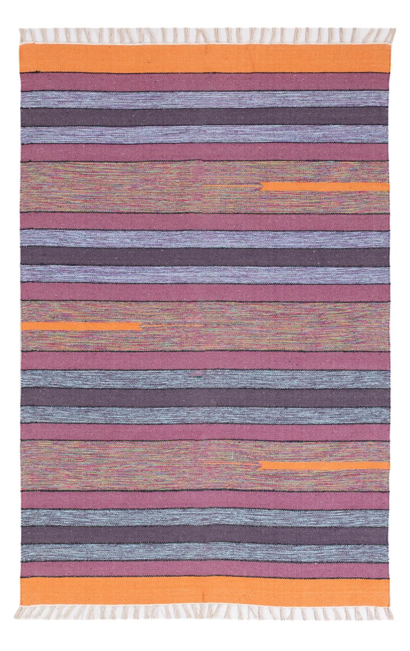 Kelim Modern Teppich 120x180cm - mehrfarbig