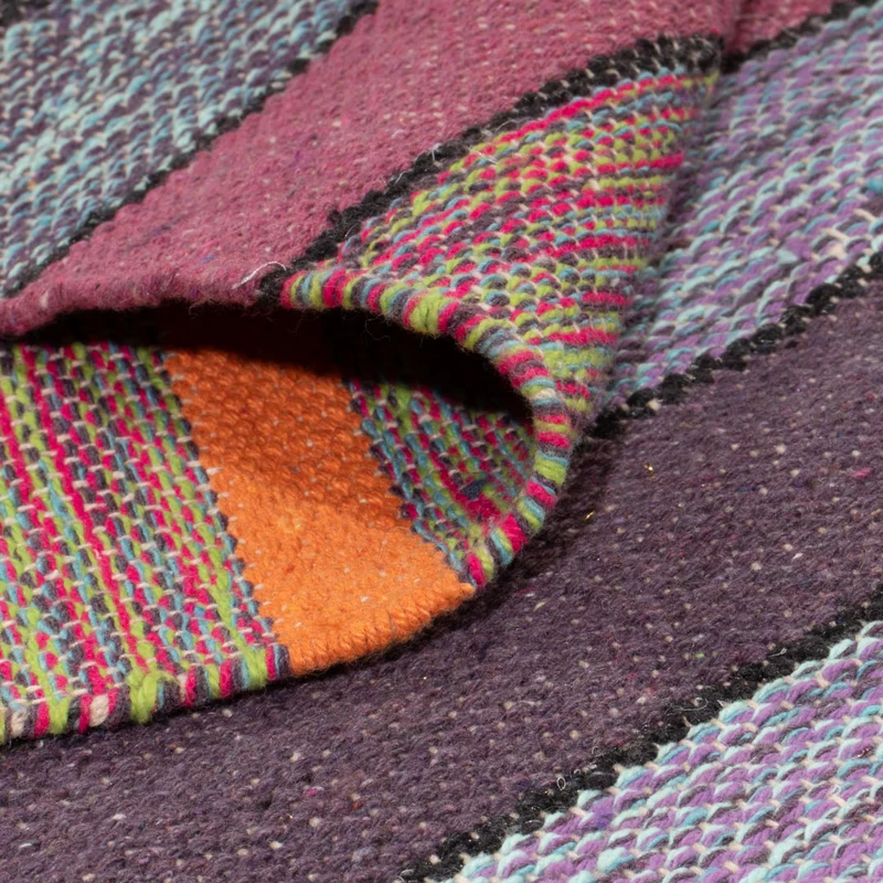 Kelim Modern Teppich 120x180cm - mehrfarbig