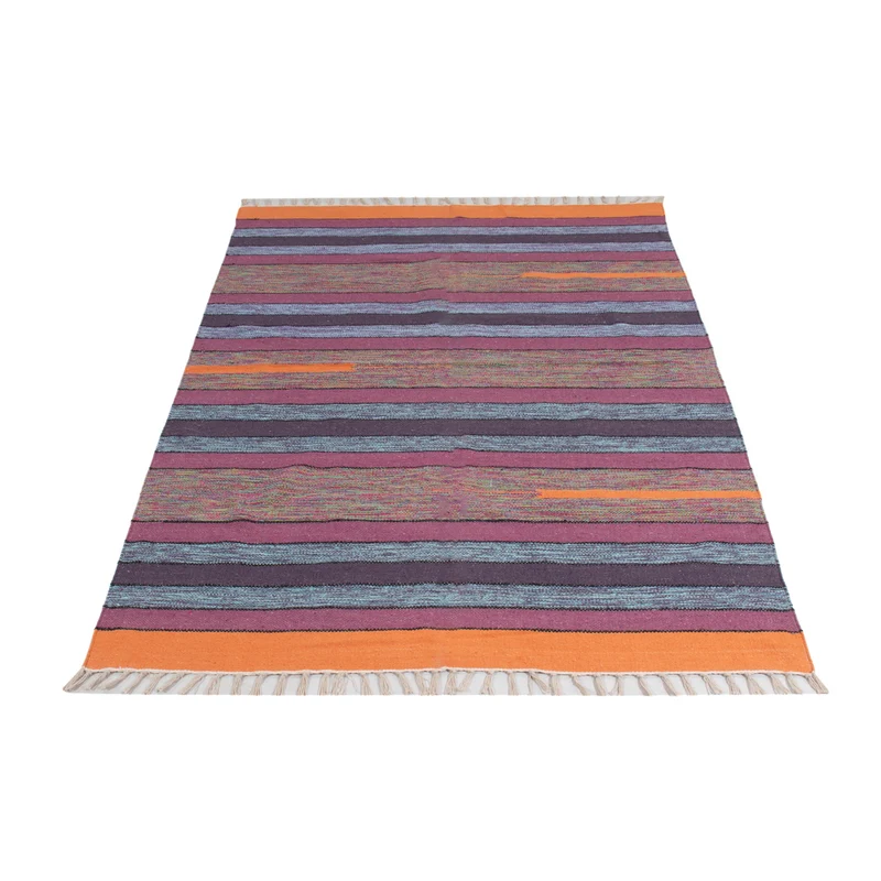 Kelim Modern Teppich 120x180cm - mehrfarbig