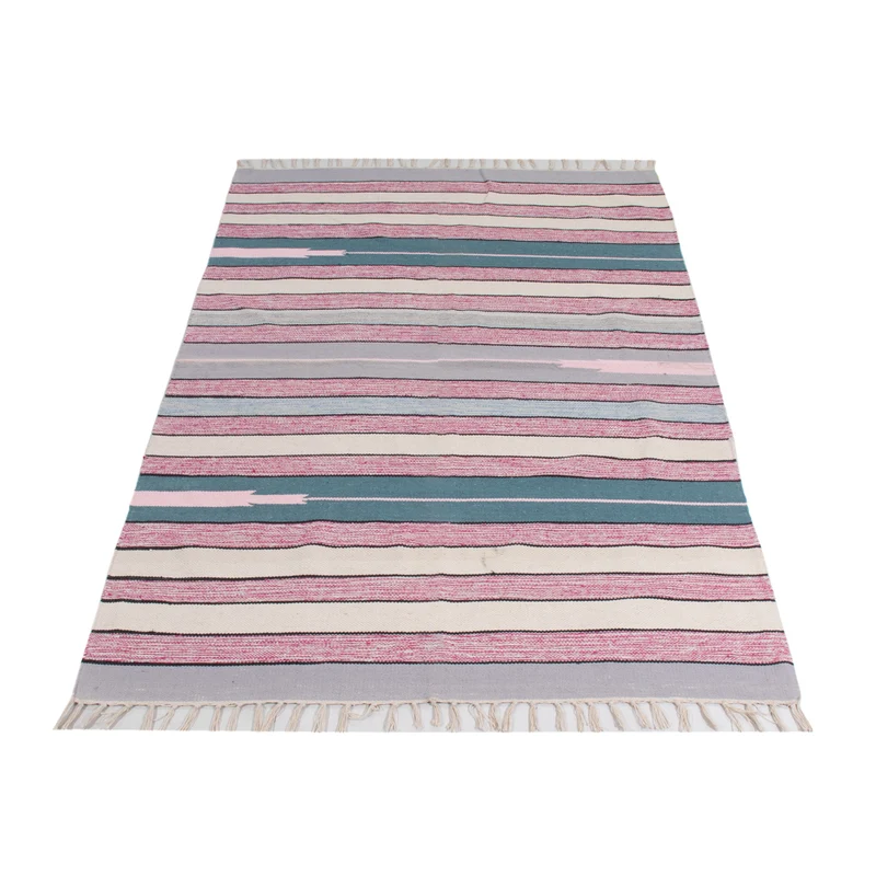 Kelim Modern Teppich 120x180cm - mehrfarbig