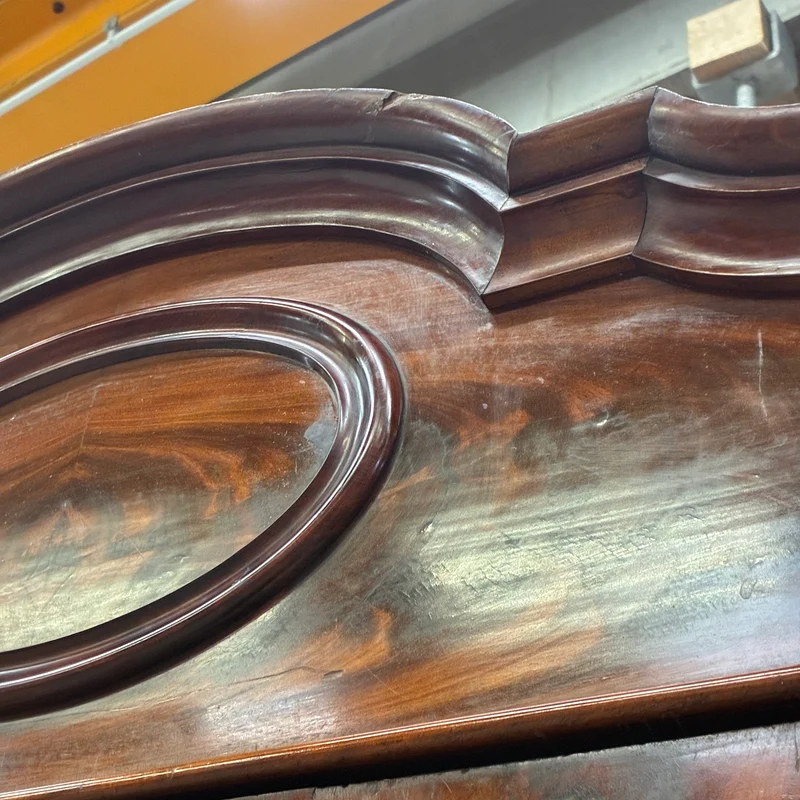 Großer Kleiderschrank Massivholz Biedermeier Barock Antik Braun Schrank Gebraucht