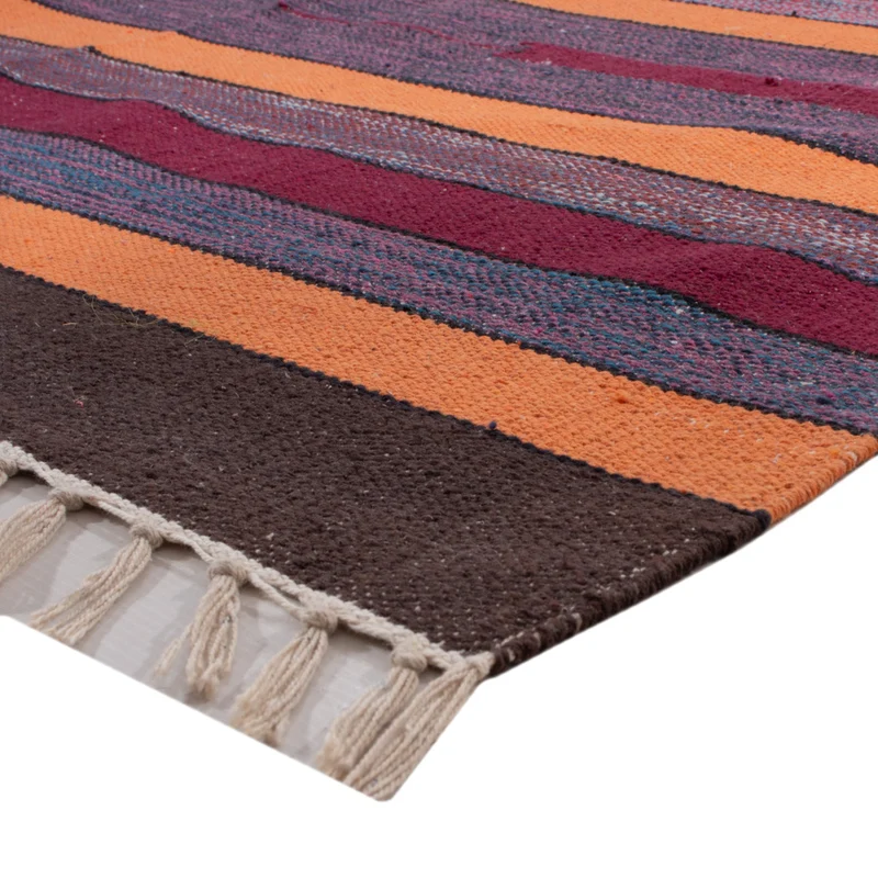 Kelim Modern Teppich 120x180cm - mehrfarbig