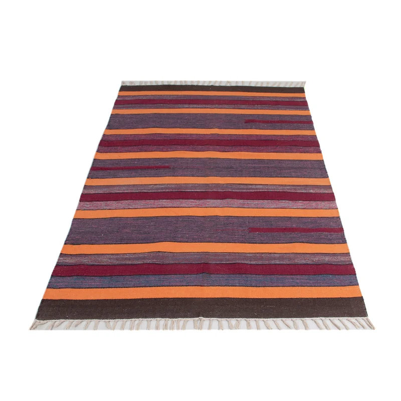 Kelim Modern Teppich 120x180cm - mehrfarbig
