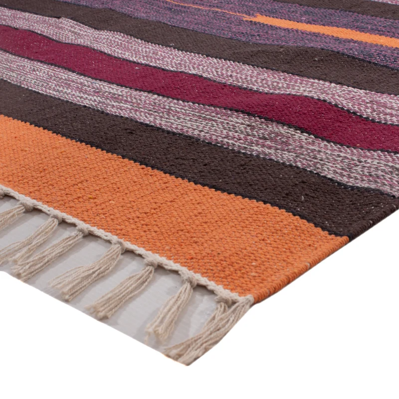 Kelim Modern Teppich 120x180cm - mehrfarbig