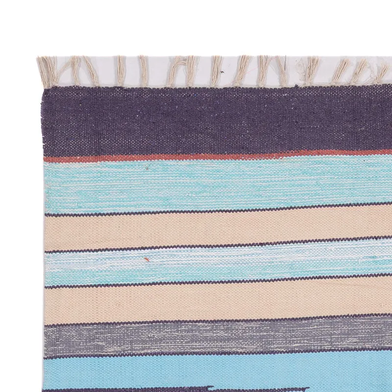 Kelim Modern Teppich 120x180cm - mehrfarbig