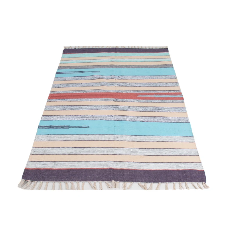 Kelim Modern Teppich 120x180cm - mehrfarbig