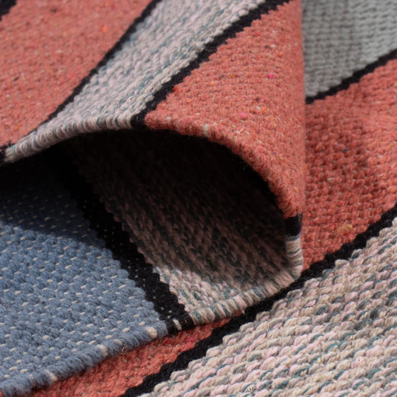 Kelim Modern Teppich 120x180cm - mehrfarbig