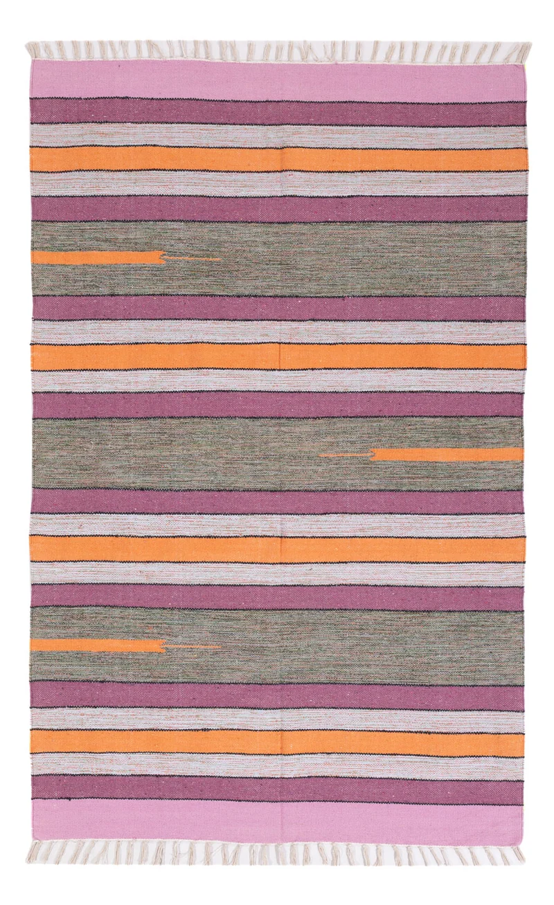 Kelim Modern Teppich 120x180cm - mehrfarbig