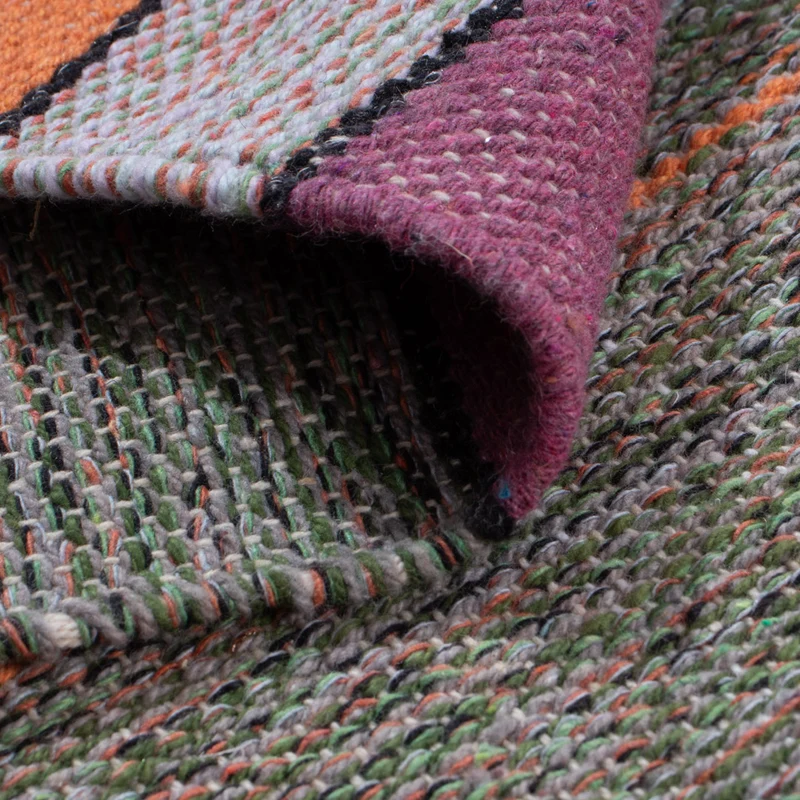 Kelim Modern Teppich 120x180cm - mehrfarbig