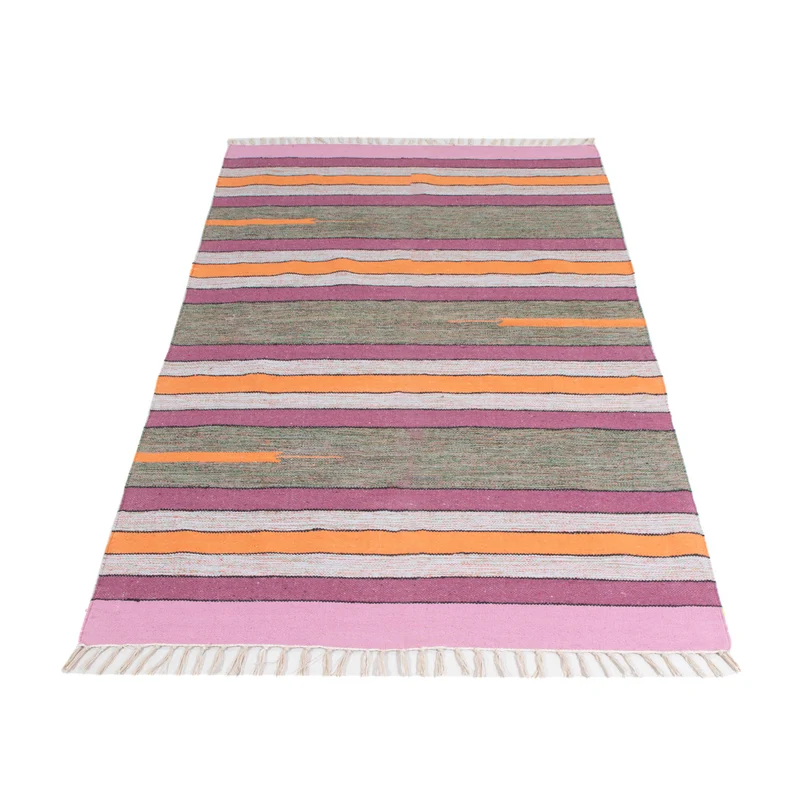 Kelim Modern Teppich 120x180cm - mehrfarbig