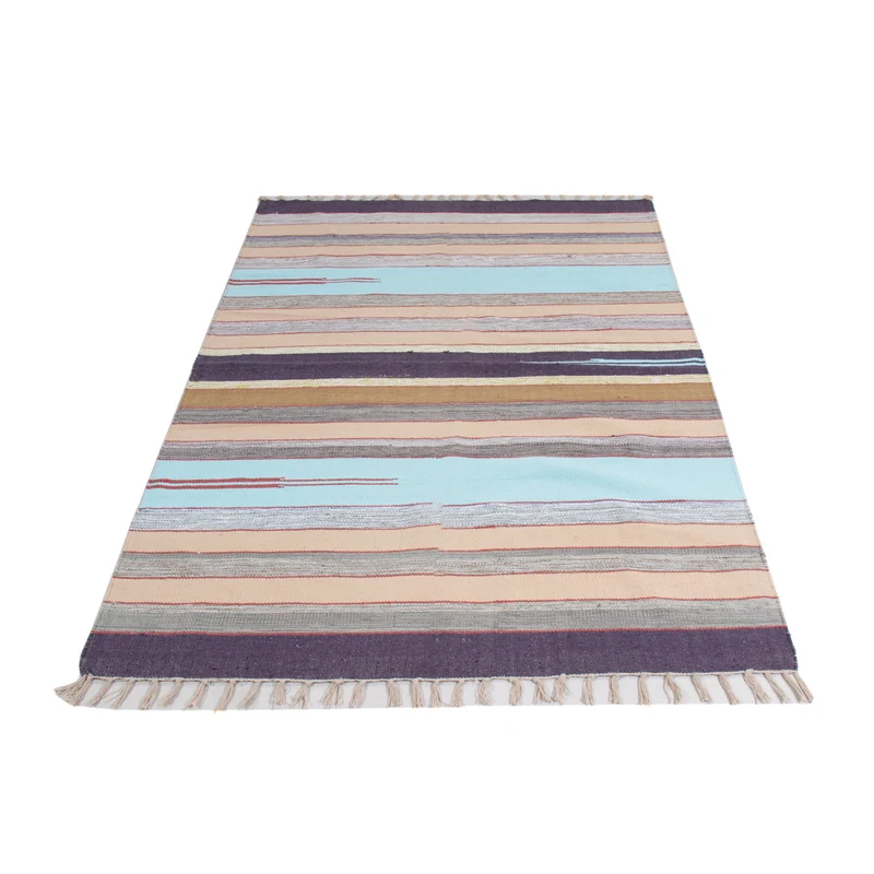 Kelim Modern Teppich 120x180cm - mehrfarbig