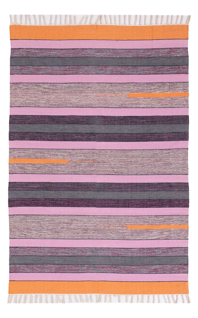 Kelim Modern Teppich 120x180cm - mehrfarbig