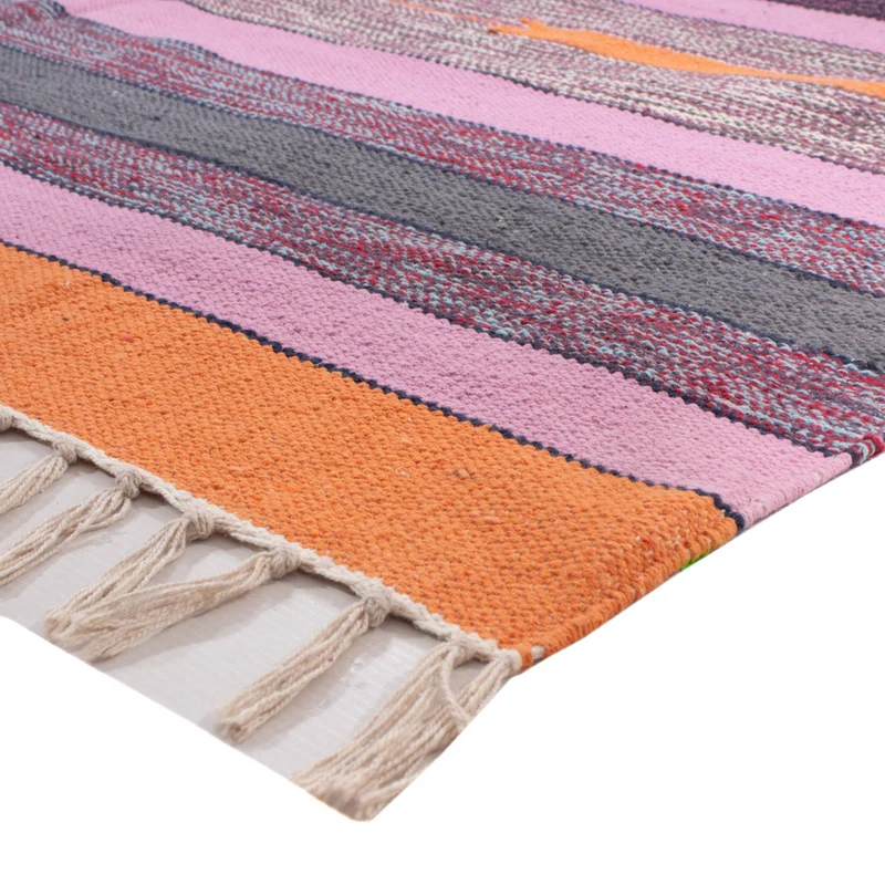Kelim Modern Teppich 120x180cm - mehrfarbig