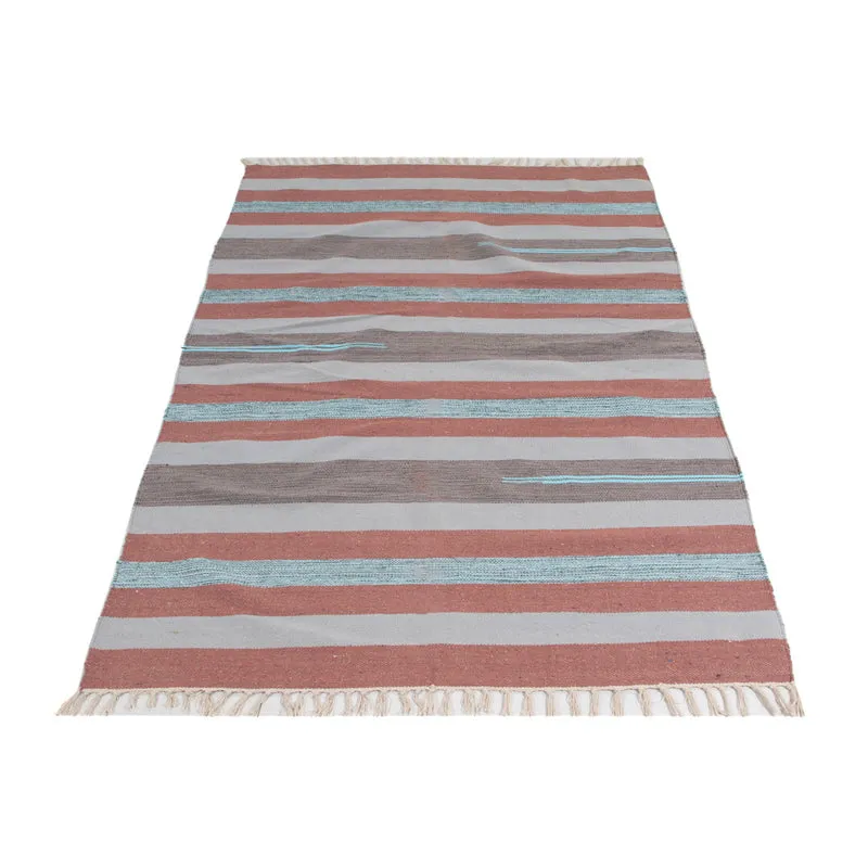 Kelim Modern Teppich 120x180cm - mehrfarbig