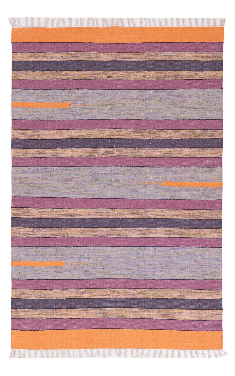 Kelim Modern Teppich 120x180cm - mehrfarbig