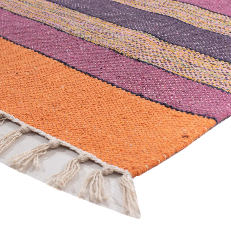 Kelim Modern Teppich 120x180cm - mehrfarbig