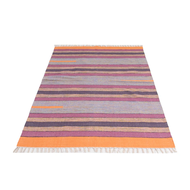 Kelim Modern Teppich 120x180cm - mehrfarbig