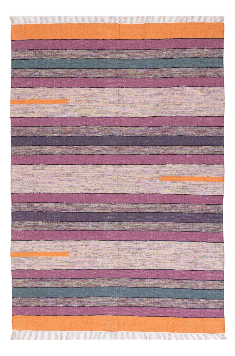 Kelim Modern Teppich 120x180cm - mehrfarbig