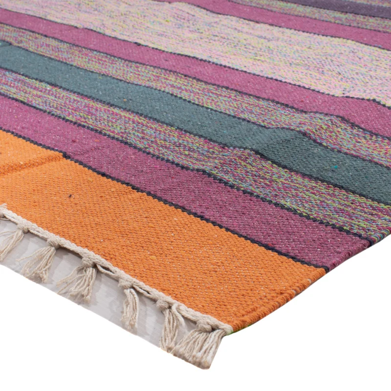 Kelim Modern Teppich 120x180cm - mehrfarbig