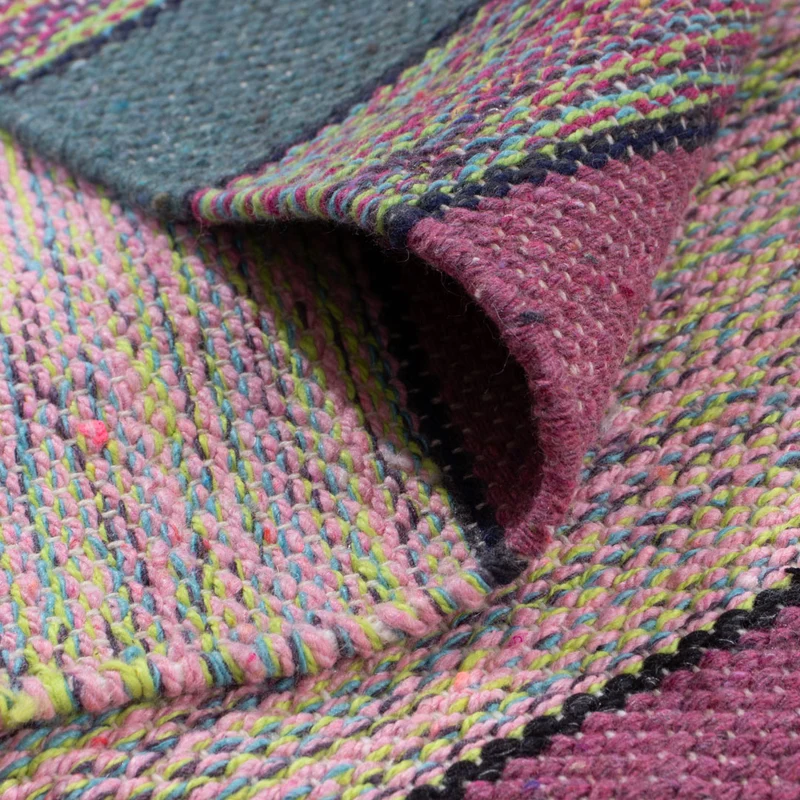 Kelim Modern Teppich 120x180cm - mehrfarbig