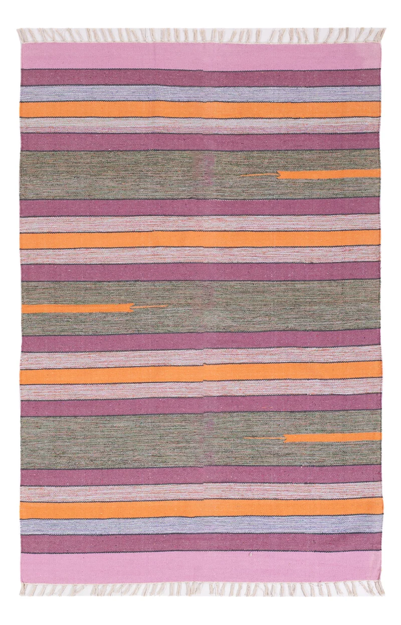 Kelim Modern Teppich 120x180cm - mehrfarbig