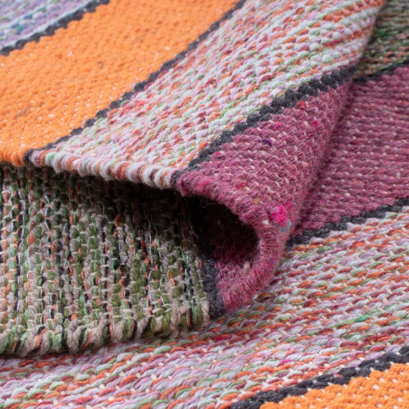 Kelim Modern Teppich 120x180cm - mehrfarbig