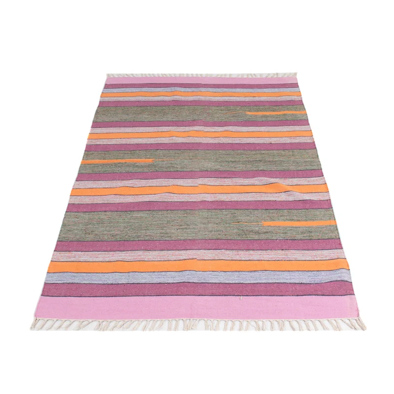 Kelim Modern Teppich 120x180cm - mehrfarbig