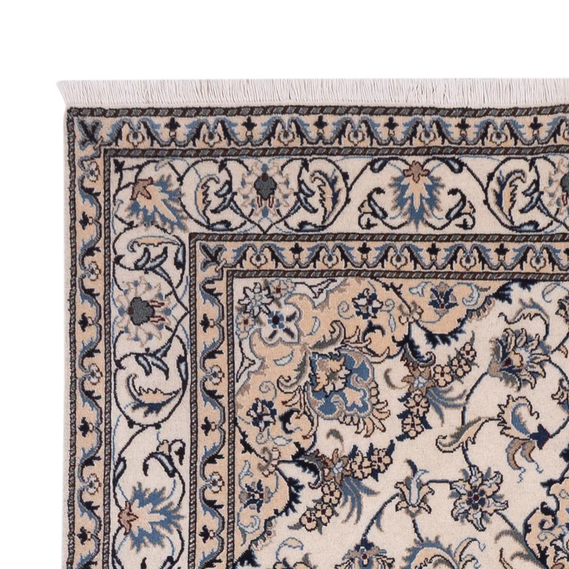 Nain - 12La Teppich 157x232cm - Orientteppich - hellbeige