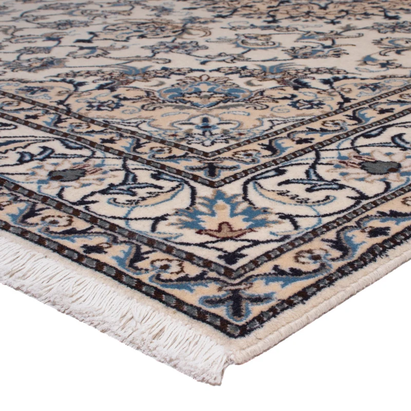 Nain - 12La Teppich 157x232cm - Orientteppich - hellbeige