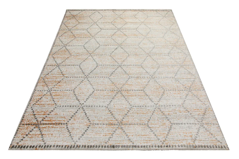 Teppich 160x230 Wohnzimmer beige Muster