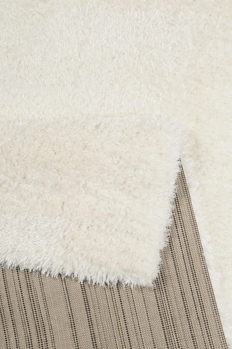 Hochflor Teppich Weiß Creme "Toubkal" WECONhome