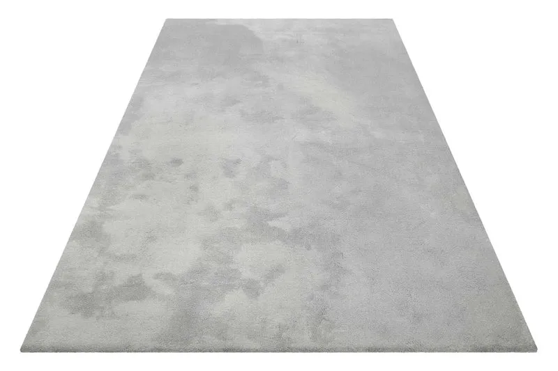 Teppich Hellgrau Hochflor "Vanessa" WECONhome Basics