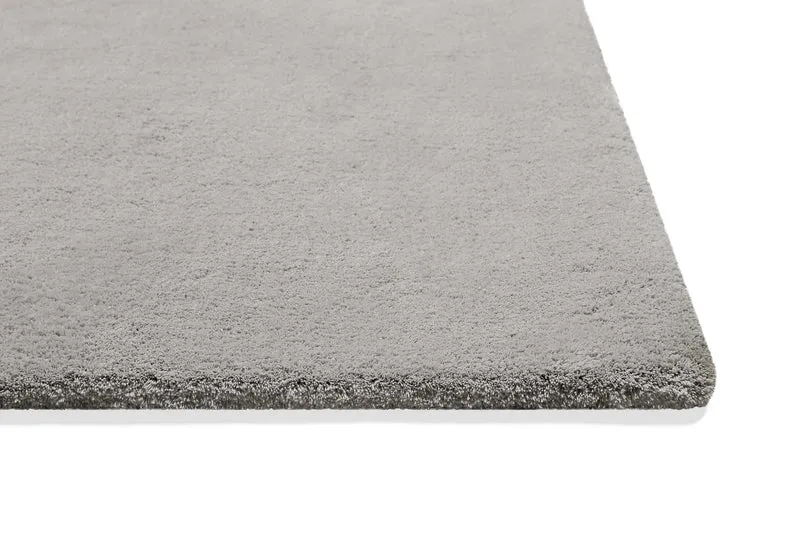 Teppich Hellgrau Hochflor "Vanessa" WECONhome Basics