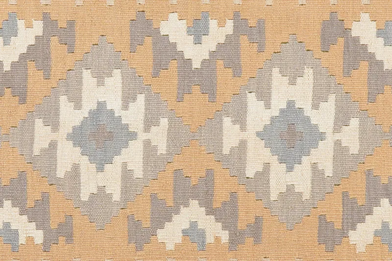 Kelim Gashgai · Handgewebt – Gelb, 171x118 cm