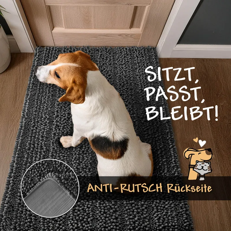 Waschbarer Haustierteppich für Hunde & Katzen Grau "Cooper" carPETS