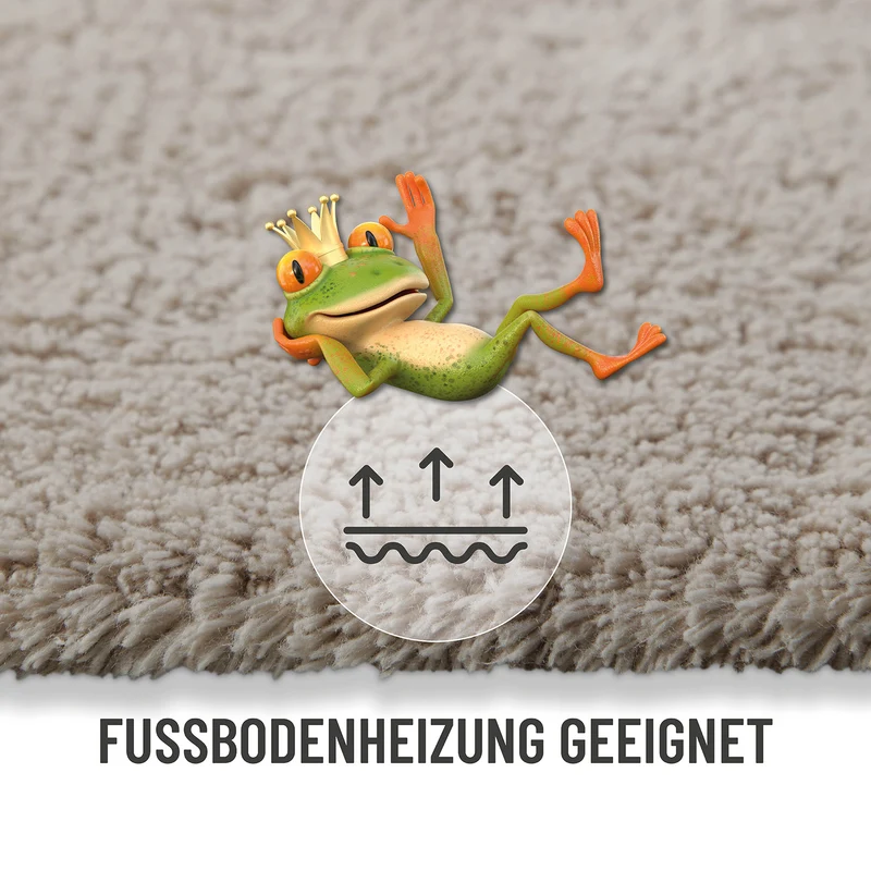 Badteppich Greige "Erik" WECONhome Basics
