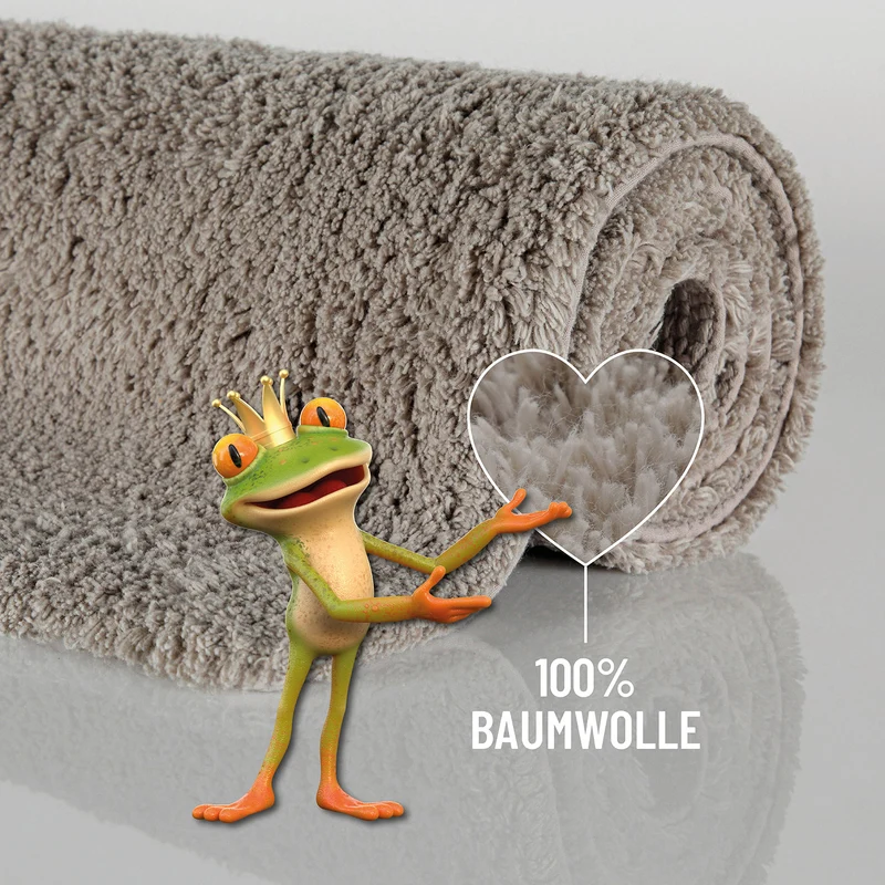 Badteppich Greige "Erik" WECONhome Basics