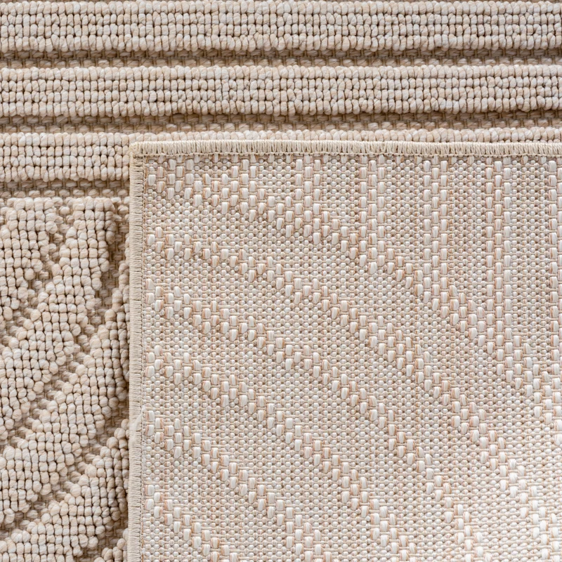 Carpettex Bouclé Teppich Schlingenflor Skandi Boho Weich