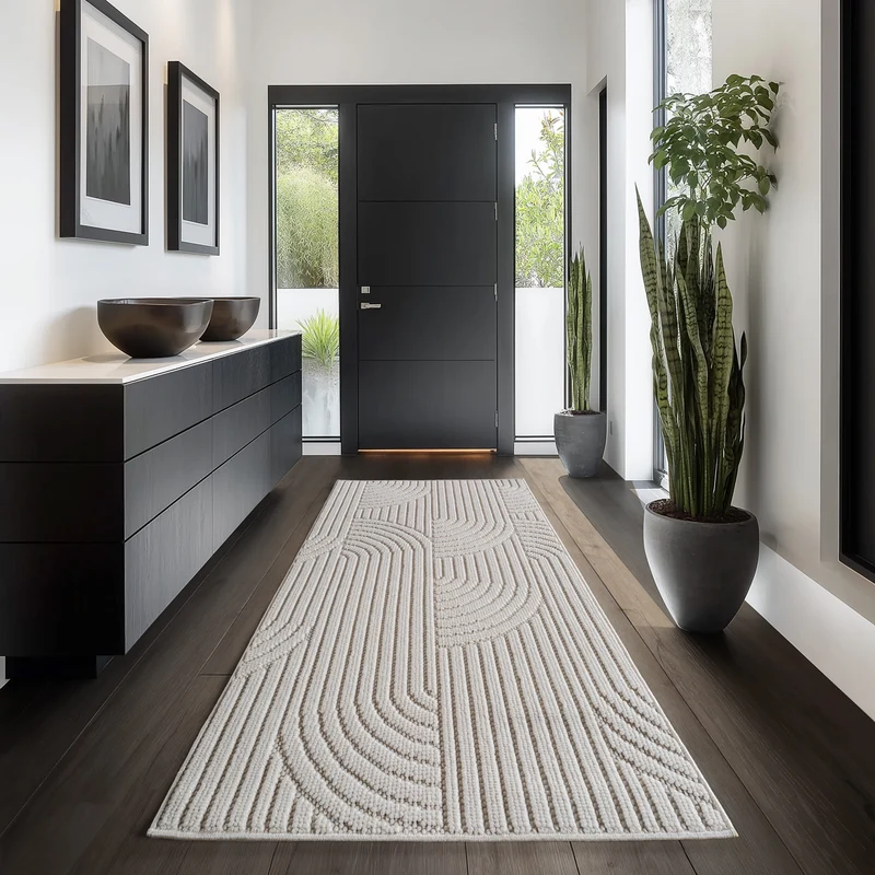 Carpettex Bouclé Teppich Schlingenflor Skandi Boho Weich